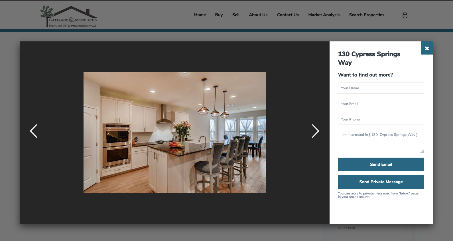 ABOR MLS Property published in WpResidence with Agent Contact Form